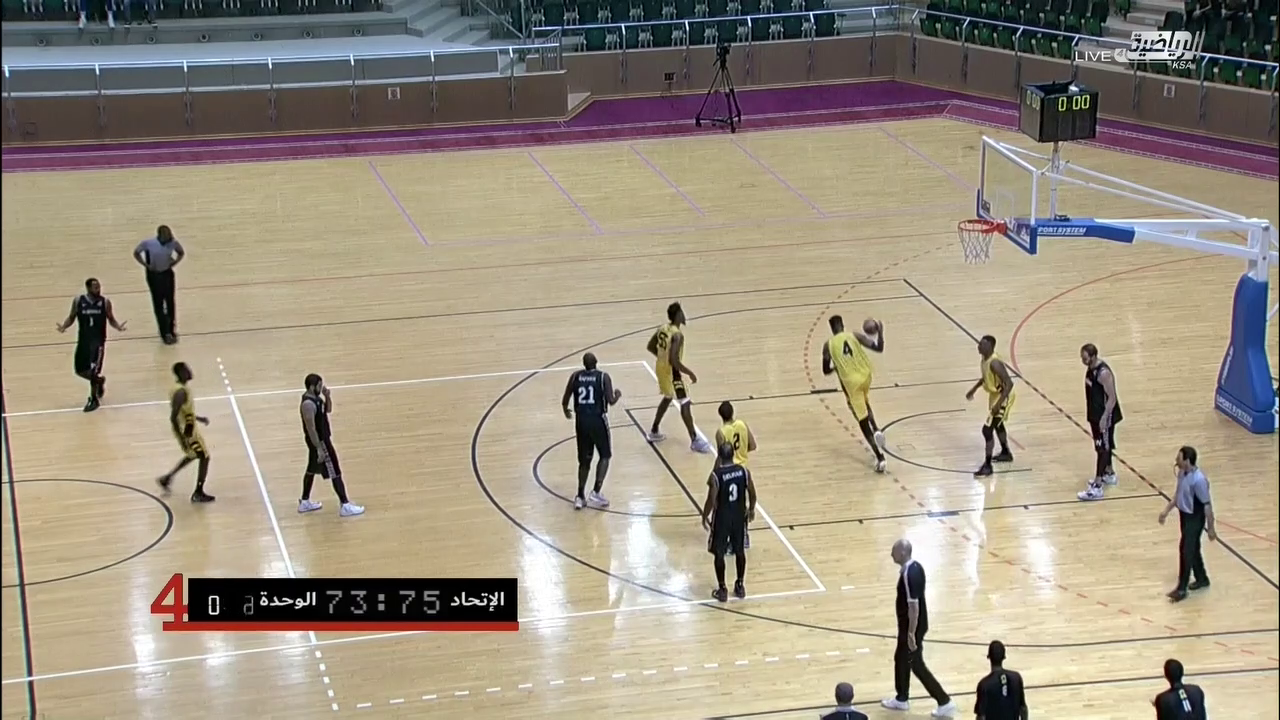 فيديو  مباراة الاتحاد والوحدة الجولة الـ١٨ من الدوري السعودي لكرة السلة